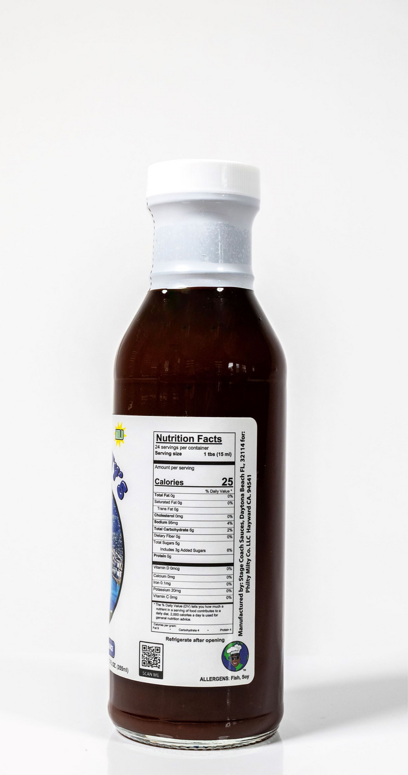 Philty Milty All Purpose Barbecue Sauce - Safe Zone 12oz
