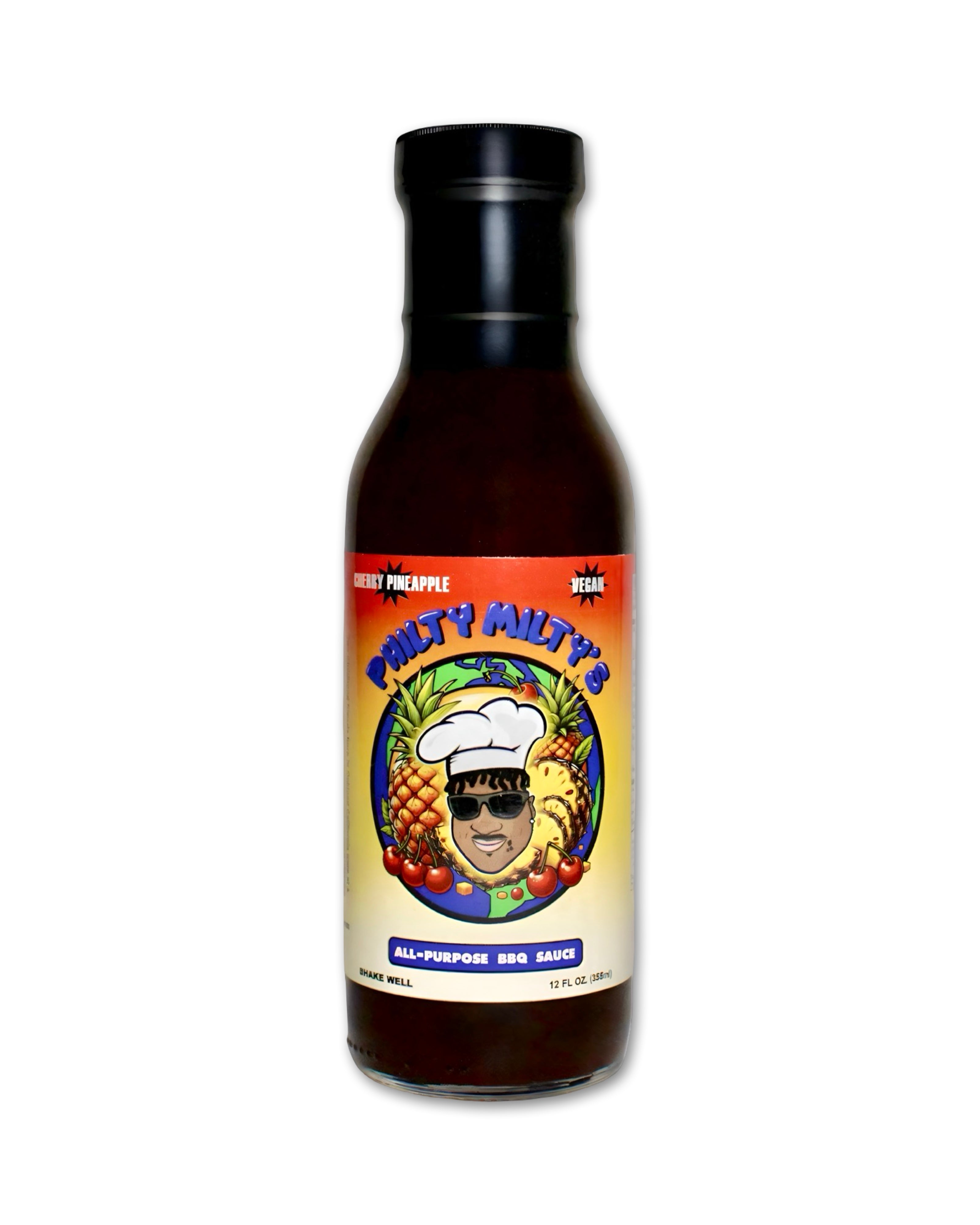 Cherry Pineapple (Vegan) - All Purpose Barbecue Sauce 12 Ounces