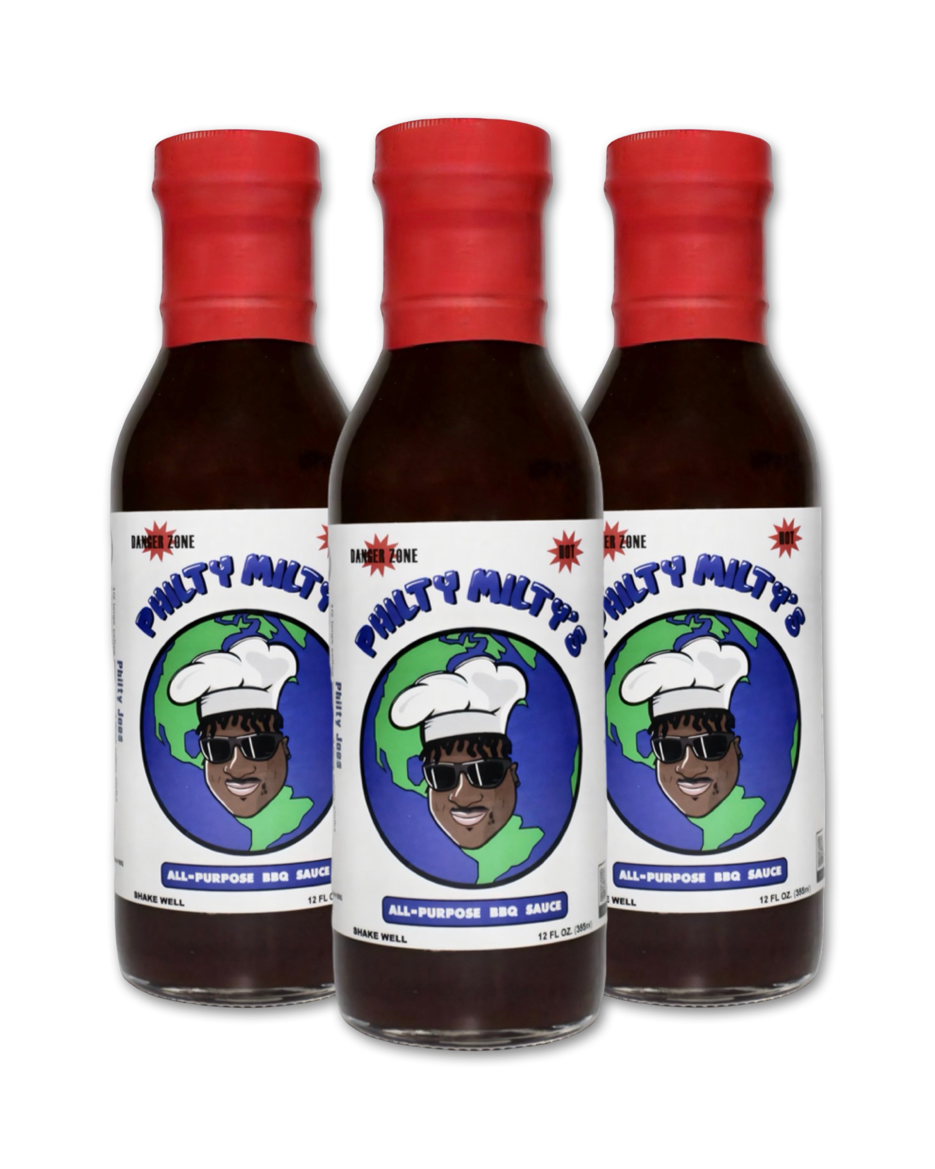 Danger Zone - All Purpose Barbecue Sauce - 3 Pack