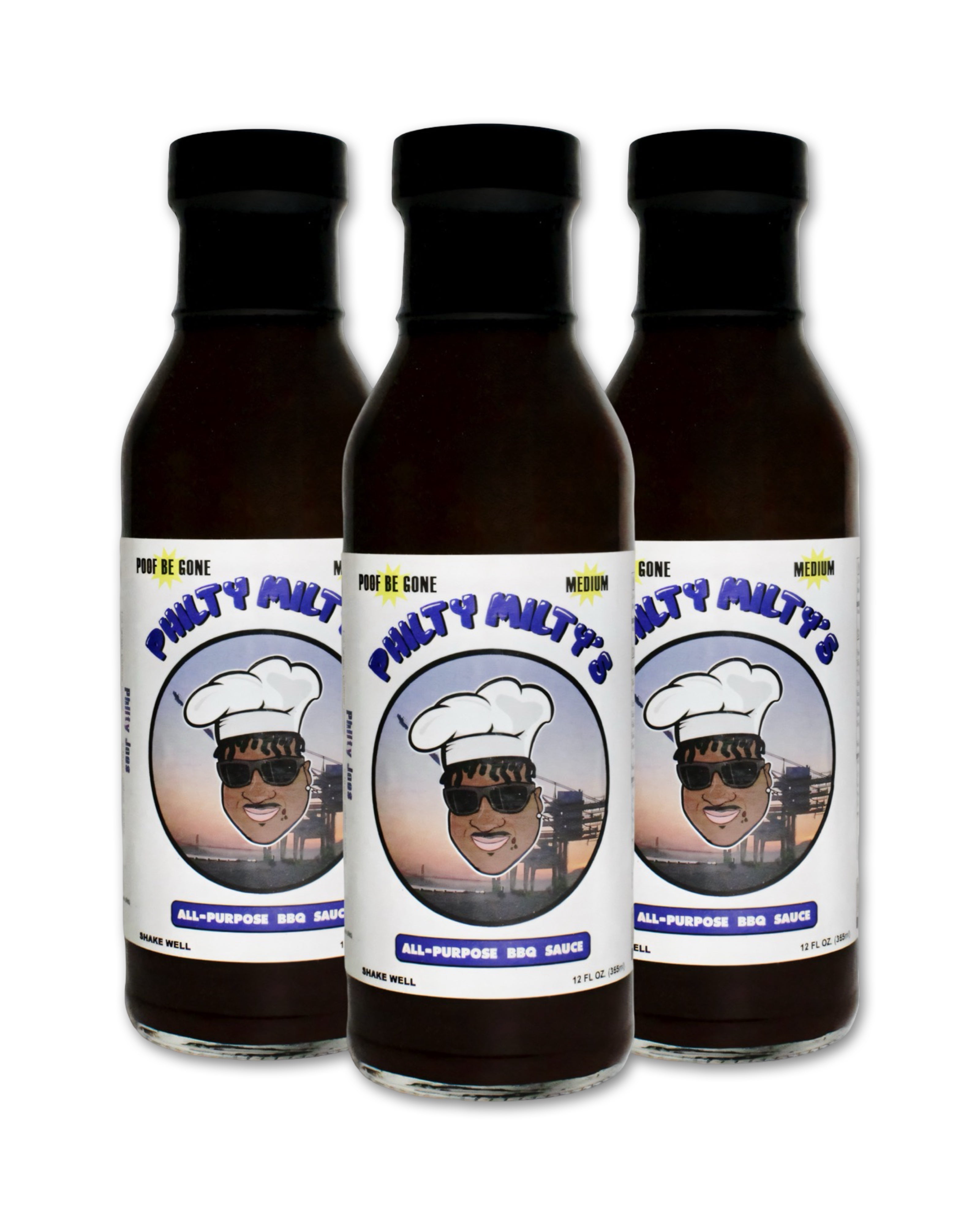 Poof Be Gone - All Purpose Barbecue Sauce - 3 Pack