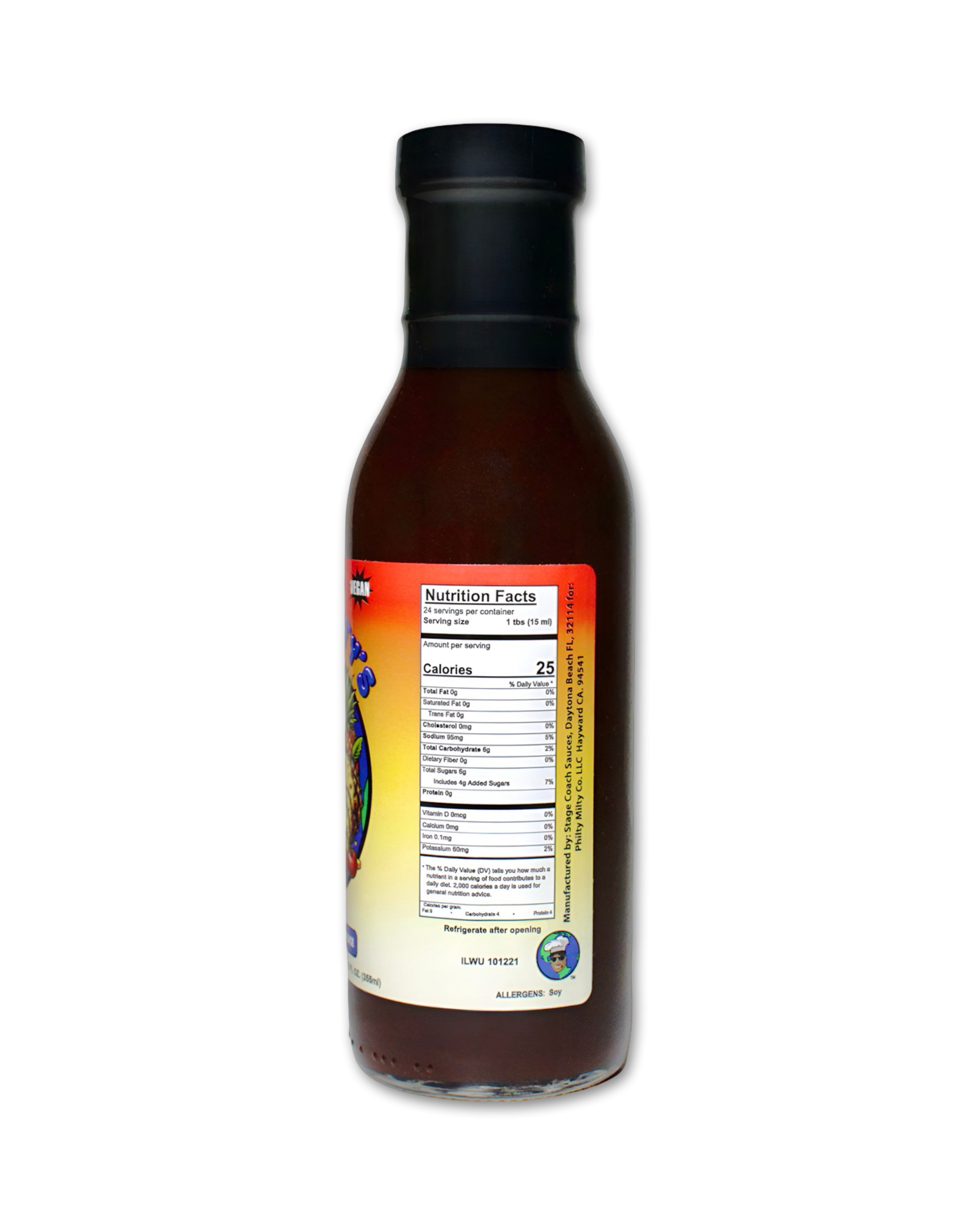 Cherry Pineapple (Vegan) - All Purpose Barbecue Sauce 12 Ounces